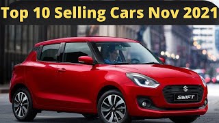 Top 10 Selling Cars in Nov 2021 in India || Best Selling Cars in Nov 21 || Car Sales November 2021