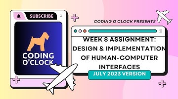 NPTEL Design & Implementation Of Human-Computer Interfaces Week 8 Quiz  Solution September 2023