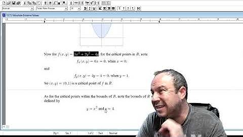 Absolute Extreme Values of Multivariable Functions