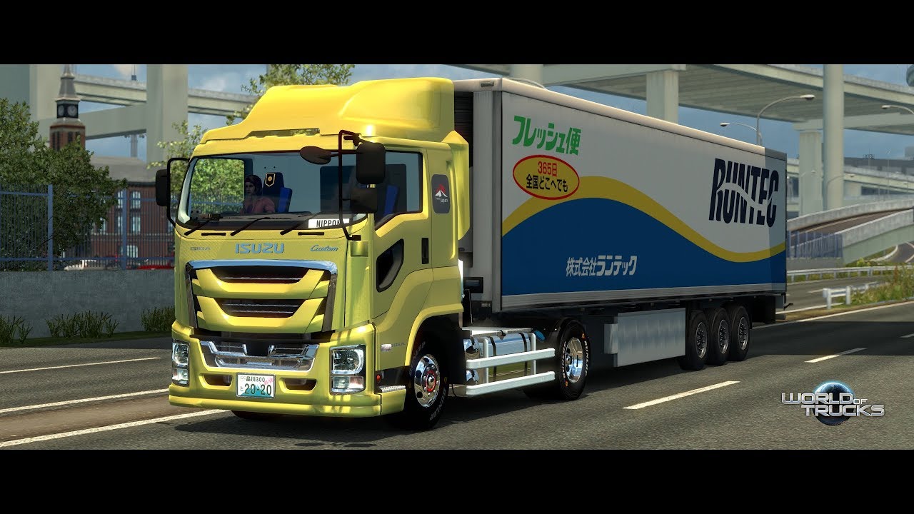 Ets2 319 東京 Jpn 横浜 Jpn Project Japan のステッカーを貼った いすゞギガ で 新 湾岸mod A版 Youtube