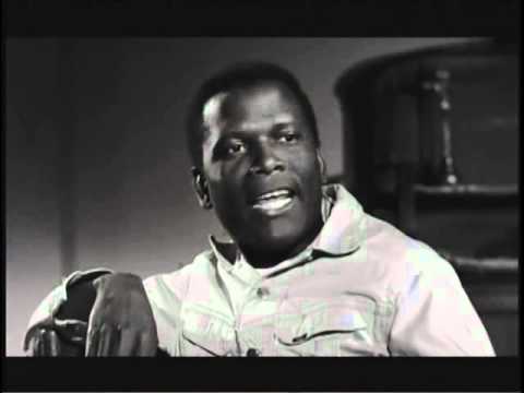 Sidney Poitier.. scenes from "Lilies Of The Field"...