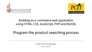 Web Project Development | Building an e-commerce web application | Task 21 | Dinithi Deraniyagala