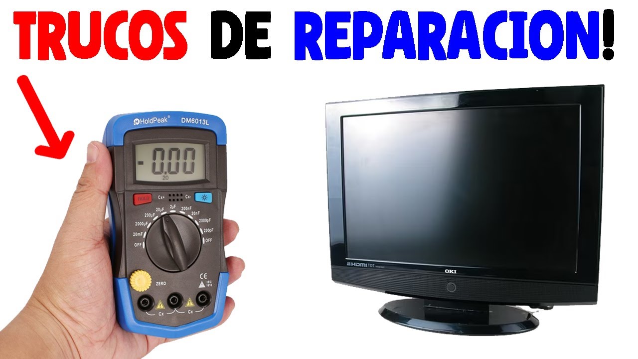 Repara cualquier TELEVISOR desde cero PASO a PASO! Guía completa