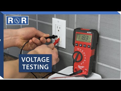 How to Test Voltage in a Receptacle | Repair and Replace