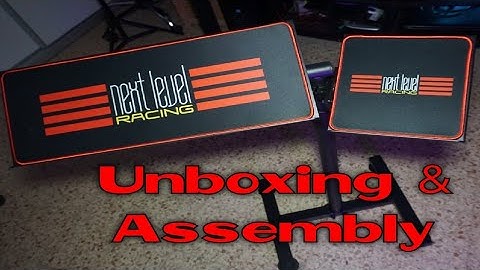 #NextLevelRacing - Free Standing Keyboard Stand | Unboxing & Assembly