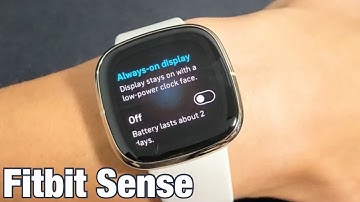 Fitbit Sense: How to Turn 