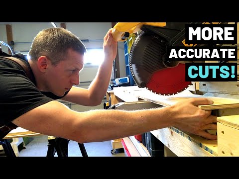 5 Tips For MORE ACCURATE CUTS! (On Any Saw--Make More Accurate Cuts)