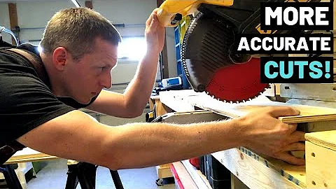5 Tips For MORE ACCURATE CUTS! (On Any Saw--Make More Accurate Cuts)