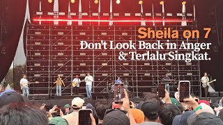 Sheila on 7 - Don't Look Back in Anger \u0026 Terlalu Singkat (Live at Pestapora 2025)
