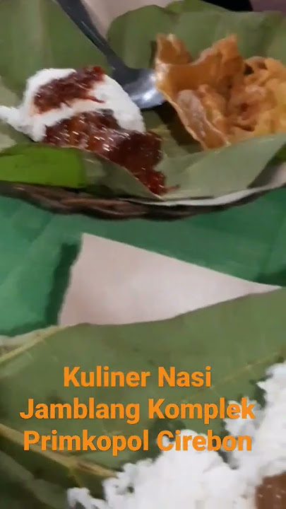 Kuliner Nasi Jamblang Primkopal Cirebon#short