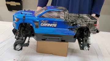 M2C 3472 17MM HEX ADAPTERS +5MM FOR ARRMA BIG ROCK / GRANITE / SENTON 3S TRUCKS WITH 6MM AXLE