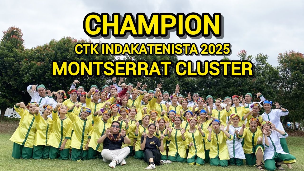 CHAMPION l CTK INDAKATENISTA 2025 l Montserrat Cluster l Lepa Festival(Sama Delaut Inspired)