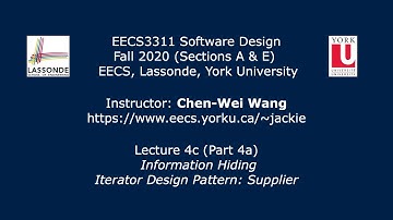 [HD] EECS3311 F20 Lecture 4c Part 4a - Iterator Design Pattern (Supplier)