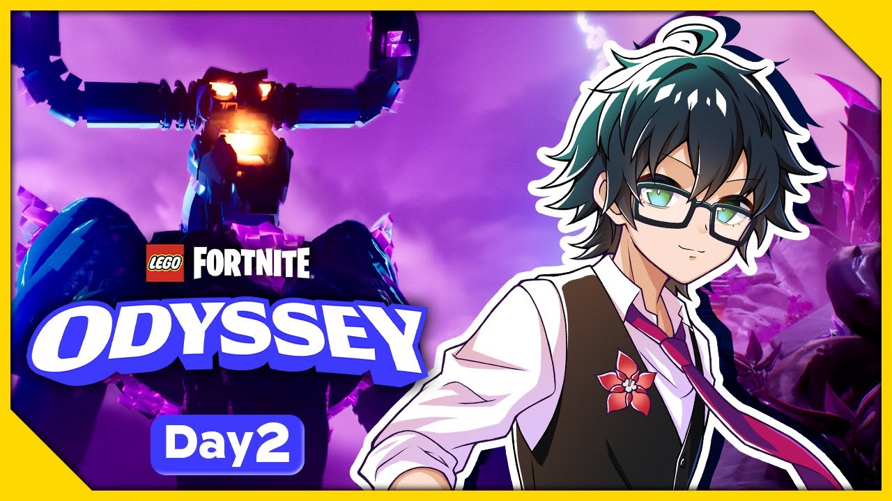 【レゴ フォートナイト】ゼロからサバイバル!俺たちのオデッセイ Day2【おんりー視点】