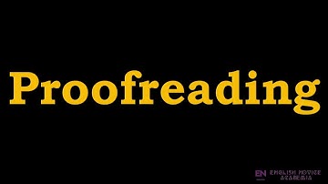 Proofreading - Meaning, Pronunciation, Examples | How to pronounce Proofreading in American English