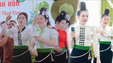 DANCE THẬT TUYỆT VỜI NHẢY ĐÁM CƯỚI NGƯỜI THÁI ĐEN SƠN LA - CHÚ RỂ DUY KHÁNH & CÔ DÂU THUỲ TRANG