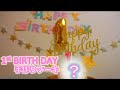 【１歳の誕生日】FirstBirthDay 大作戦/手作りケーキを作ろう