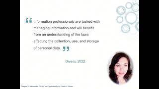 Information Privacy and Cybersecurity​