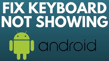 How To FIX Android Keyboard Not Showing Up - 2025