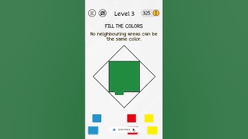 Fill the Color #BrainDom #games #shorts #short #game #gameplay #levels @funykidsgames