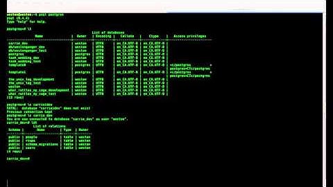 Linux Tutorials - Backup & Restore PostgreSQL Databases and Use psql from the Command Line