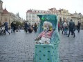 Смешной клоун в Праге!!!