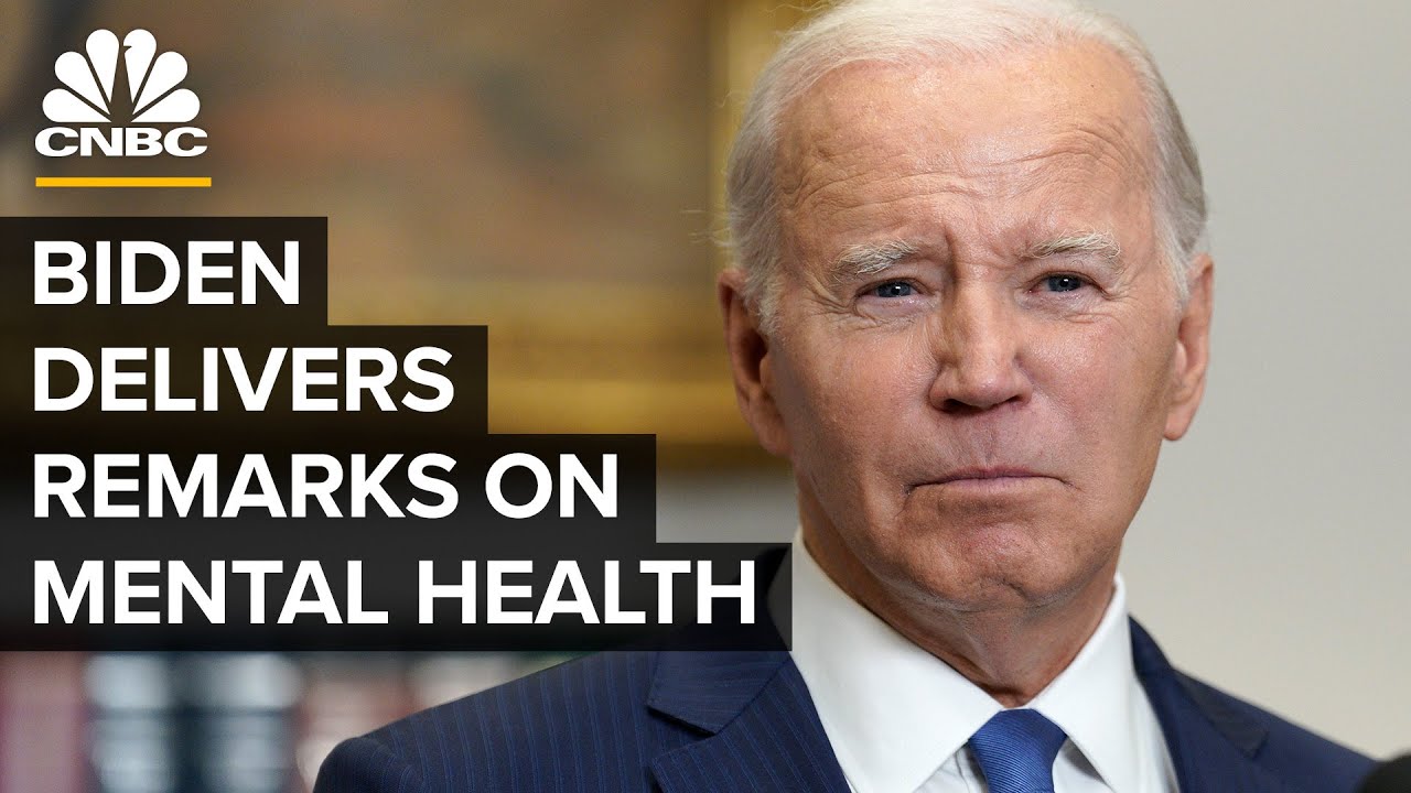 President Biden delivers remarks on mental health care — 07/25/23 - YouTube