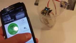 Particle Photon with Micro Servo controlled by SmartThings Hub