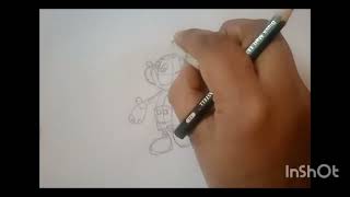 Mickey Mouse Drawing For Kids | Drawing And Coloring Of Mickey Mouse For Kids |
