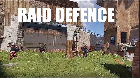 2v10 Raid defence (Rust)