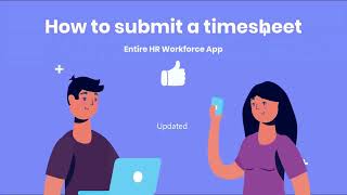 Entire HR Workforce App: How to submit a timesheet screenshot 4