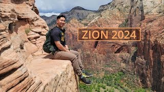 Zion Utah, Angels Landing and Cycling 2024