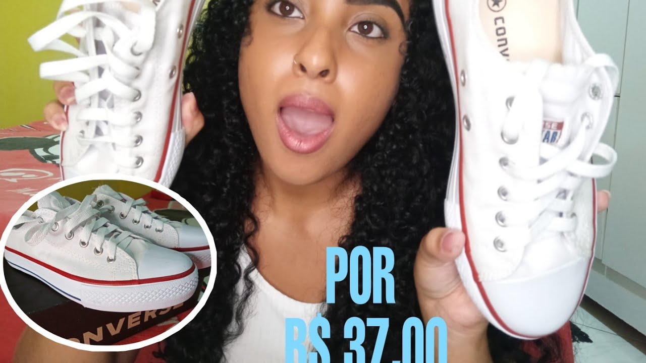 UNBOXING ALL STAR DA SHOPEE | É CONFIÁVEL? - YouTube