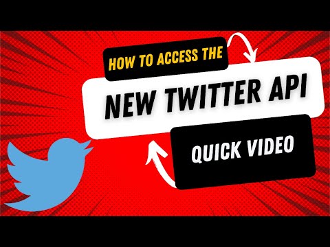 Wideo: Jak połączyć się z API Twittera?