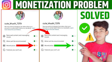 Monetization On instagram | instagram Monetization Problem | you