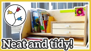 I built a wooden desk organizer (DIY) to organize my office stuff at my desk. This desktop organizer can hold office supplies, books ...
