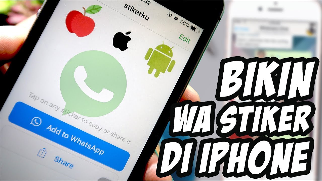 32+ Gambar Cara Buat Stiker Whatsapp Di Ios Terkini