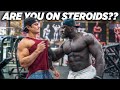 ASKING BODYBUILDERS IF THEY TAKE STEROIDS!?