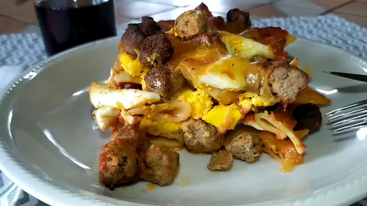 Pasta al forno CILENTANA....😋