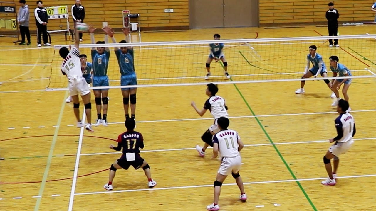 【近畿私学大会2025】準決勝　清風 vs 東山　 第１セット　＜男子バレーボール＞