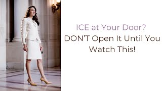 ICE at Your Door DON’T Open It Until You Watch This!