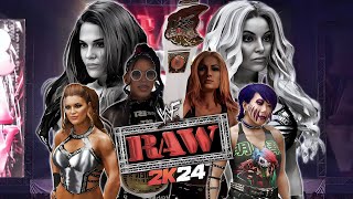 WWE 2K24 | RAW Goes Old School (FULL SHOW)
