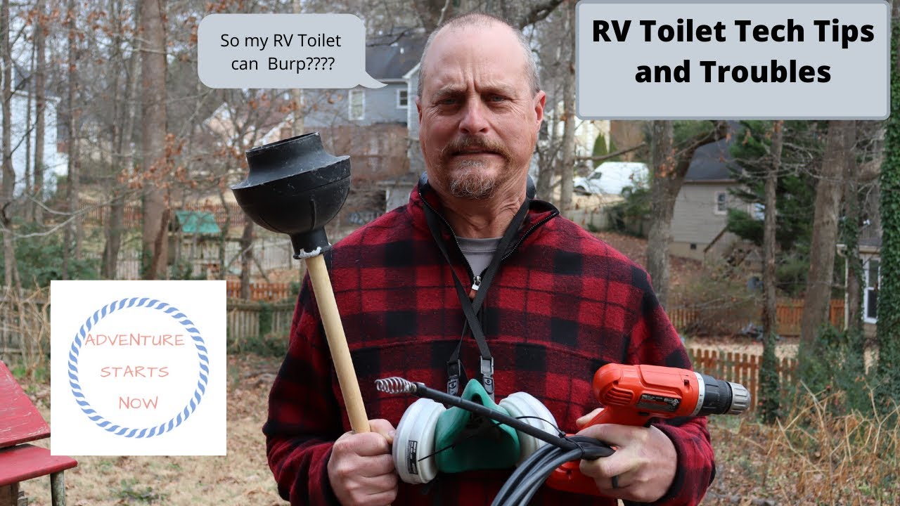 TECH TIP My RV Toilet BURPS?! (+ Other RV Toiled Solutions) YouTube