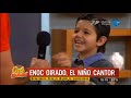 Enoc Girado, el niño cantor