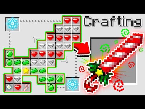 how-to-craft-a-$1,000,000-christmas-sword!-*overpowered*-(minecraft-1.13-crafting-recipe)