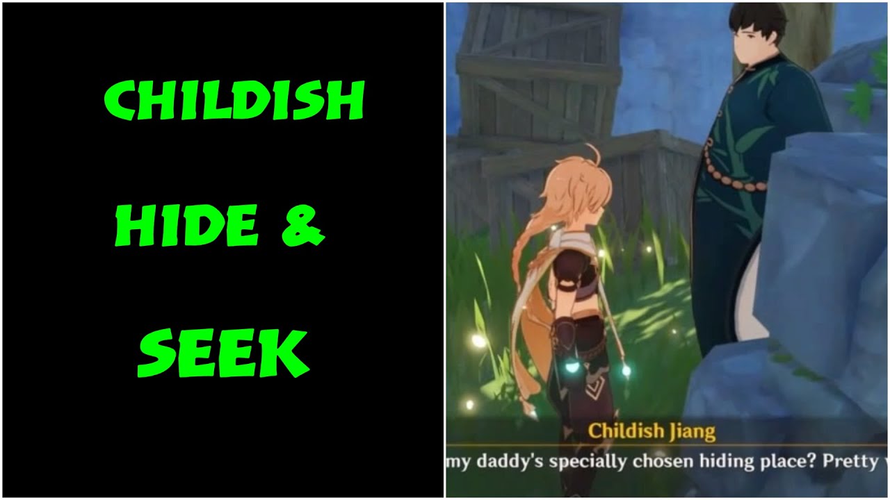 Childish Jiang Genshin Impact Hiding Spot Location side Quest Guide YouTube