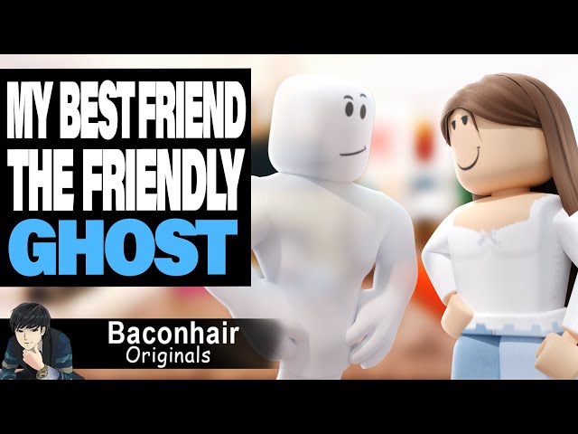 THE GIRL HAS A GHOST FRIEND  Brookhaven RP Stories 🏡 Roblox 