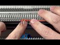 Singer Superba Knitting Machine i-cord (Slip Cord)