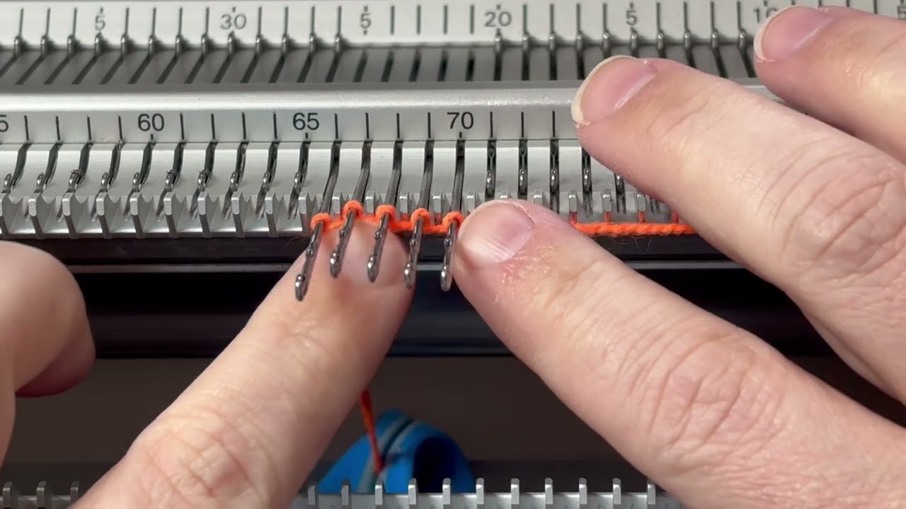 Singer Superba Knitting Machine i-cord (Slip Cord)