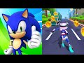 Sonic Dash VS Runner Heroes Gameplay IOS Android